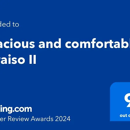 Spacious And Comfortable Paraiso Ii Apartament